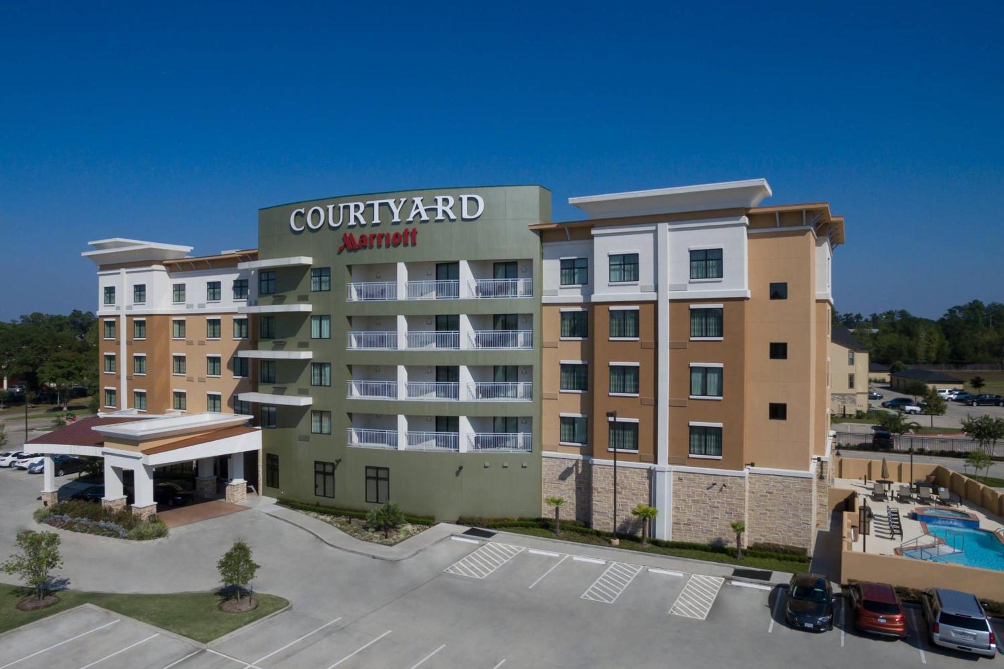Courtyard By Marriott Houston Kingwood Hotell Kinwood Exteriör bild