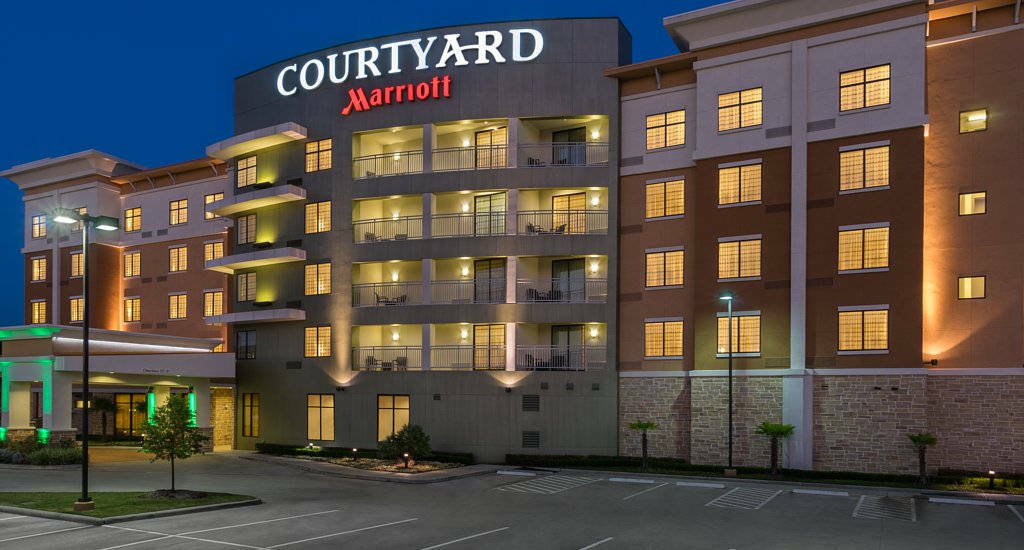 Courtyard By Marriott Houston Kingwood Hotell Kinwood Exteriör bild